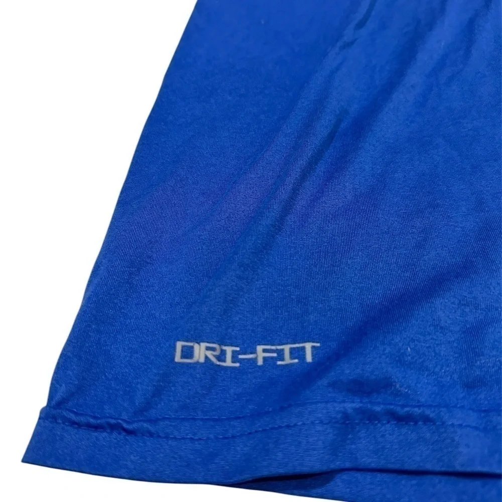 Nike Men's Dri-Fit T-Shirt Royal Blue Size XL